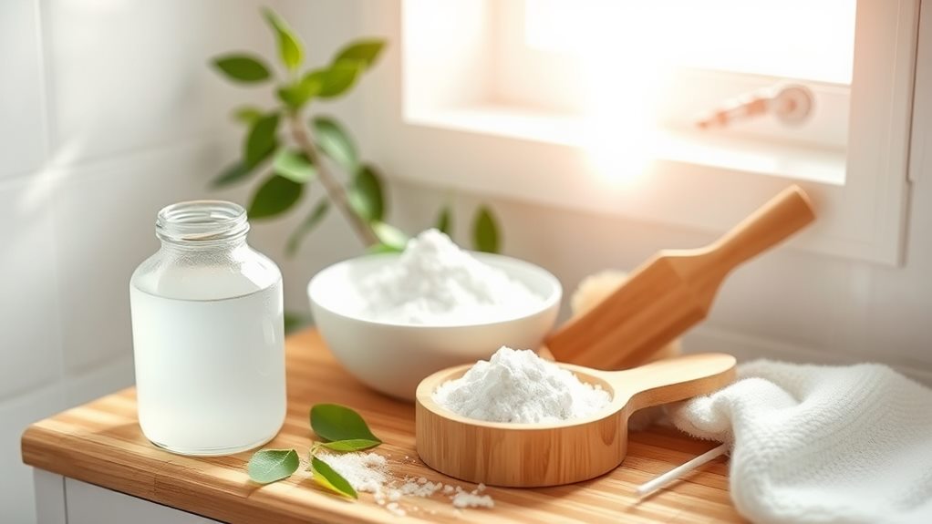 chemical reaction for cleaning
