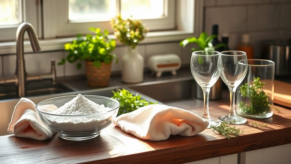 cornstarch enhances natural shine