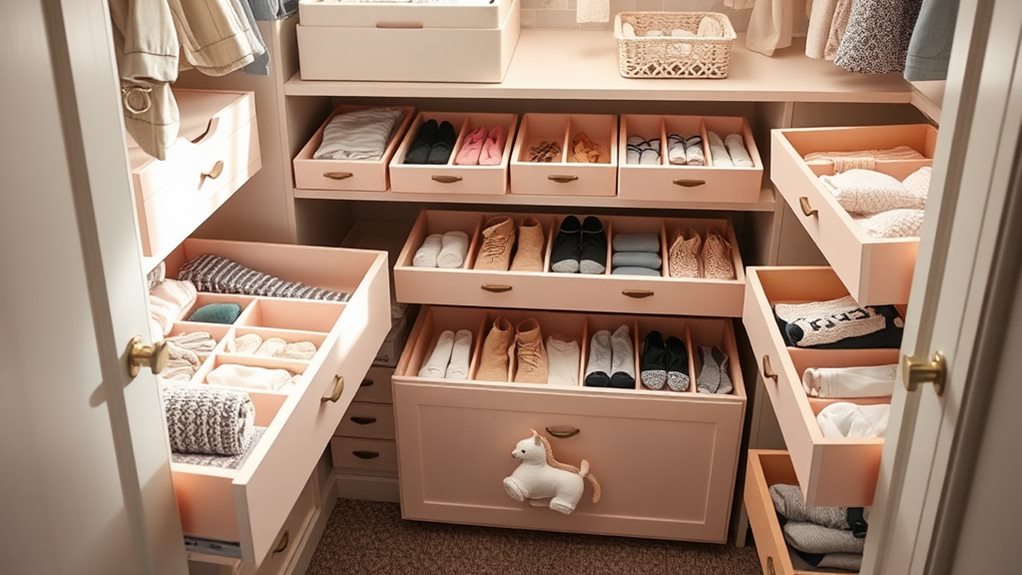 organize your drawer space