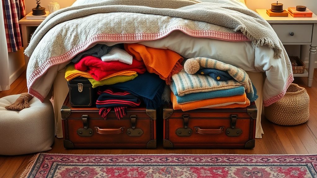 transform vintage luggage creatively